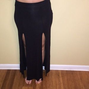 Charlotte Russe Maxi Skirt with two Slits